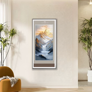 <span class=keywords><strong>Pintura</strong></span> decorativa de <span class=keywords><strong>paisaje</strong></span> esmaltada de estilo chino nuevo minimalista moderno - Product Image 5