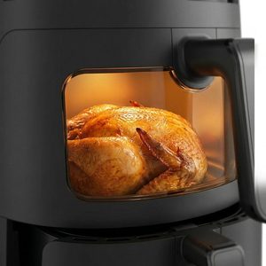 Friteuse à <span class=keywords><strong>air</strong></span> électrique moderne pour la maison, 4,2 L, sans huile, avec protection contre la surchauffe - Product Image 4