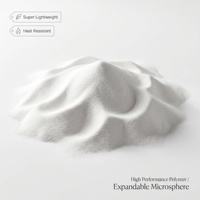Microsphères expansibles, agent moussant expansif pour le remplissage et la mousseisation des élastomères thermoplastiques