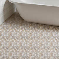 Carrelage de sol en travertin Carrelage de piscine en mosaïque de marbre travertin beige naturel pour patio extérieur