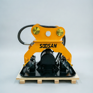 SOOSAN Z600 เครื่องบดอัดแผ่นไฮดรอลิกแบบสั่นสะเทือนสำหรับรถขุดขนาด 10-17 ตัน - Product Image 1