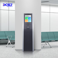 Sistema de Gestión de Filas de Banco, Máquina Expendedora de Tickets, Pantalla Táctil, Montaje en Suelo, 220V