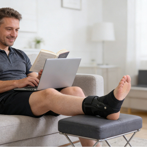 Estabilizador de <span class=keywords><strong>Tobillo</strong></span> |   Soporte de <span class=keywords><strong>Tobillo</strong></span> Ajustable <span class=keywords><strong>para</strong></span> Tobillos Hinchados y <span class=keywords><strong>para</strong></span> Todos los Tamaños de Pie, Protector de <span class=keywords><strong>Tobillo</strong></span> Eficaz - Product Image 6