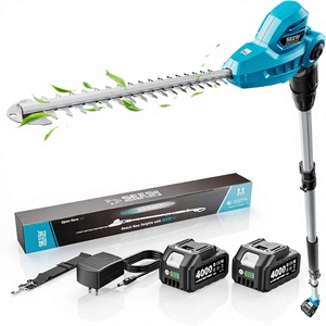 <span class=keywords><strong>Taille</strong></span>-<span class=keywords><strong>haie</strong></span> industriel sans fil 20V 16 pouces avec perche télescopique 8,5 pieds, sangle d'épaule et 2 batteries 4,0 Ah, <span class=keywords><strong>coupe</strong></span> de 0,63 pouce pour jardin - Product Image 1