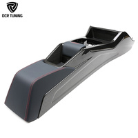Consola Central de Fibra de Carbono Seca G87 M2, Reemplazo CS para BMW M3 G80 G81 M4 G82 G83, Acabado Interior, Caja de Almacenamiento, Cuero/Carbono Opcional