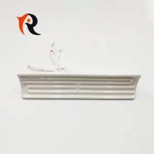 Electric Ceramic Infrared Heating Plate 245*60mm Ceramic Infrared Heater