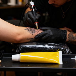 Eco-friendly Standard Specification Tattoo Balm, full <b>weight</b> lineup and mini lightweight packing, custom printed logo care balm - Product Image 5