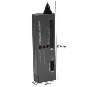 Compact Diamond Tester Pen Verbesserte Edelstein-Auswahl LED-Anzeige Genaues Werkzeug mit hoher Genauigkeit für Schmuck Anfänger Experte Schwarz - Product Image 2