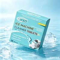 Solution d'entretien essentielle pour un résultat professionnel, glace cristalline et pure, nettoyant pour machine à glaçons