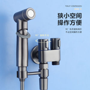 Robinet d'angle miniature tout cuivre Hemans 15 mm filetage femelle XMS-2698 pour machine à laver et pistolet de pulvérisation WC - Product Image 3