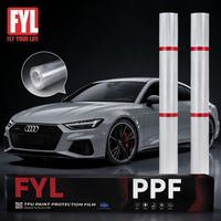 Película Protectora de Pintura para Automóviles FYL GST85 de TPU Transparente de 8.5mil, Autoregenerable, Superhidrófoba, Antiamarilleo, Garantía de 10 Años