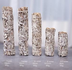 Bâtonnets de 9 pouces Pure Leaf Stick Bulk 3.5 "Inch White Sage Bundle Smudges Stick for Meditation Smudging Cleansing 7 8 9 4 Inches - Product Image 4