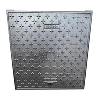 Couvercles de manhole en fonte ductile personnalisés et verrouillables B125 C250 D400 E600 F900 de fonderie chinoise – Vente chaude