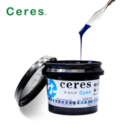 Ceres UV YY-317J-CP, Tinta de Impresión Offset a Base de Aceite para CMYK/Colores, 1 kg/lata, para Impresión Comercial y de Envases de Plástico