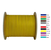 Cable de Fibra Óptica Multicolor GJFDBV/GJFDBZY con Aislamiento Compacto para Procesamiento de Materia Prima de Cables de Conexión Óptica