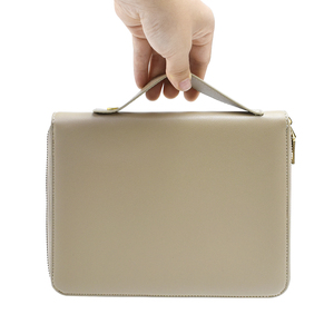 Elegante organizador de cuadernos maternos e infantiles de lujo de cuero PU con estilo Multi bolsa de almacenamiento de tarjetas cartera cuaderno de medicina - Product Image 4