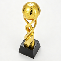 Trophée en résine de cristal de haute qualité avec logo personnalisé, neuf d'usine, cadeau d'affaires, trophée sportif, trophée de champion