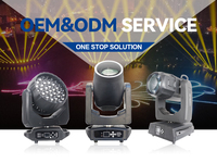 广告户外IP65防水RGBW LED投影灯声控DMX 8通道控制，可实现景观水波纹效果