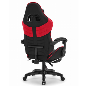 <span class=keywords><strong>Fauteuil</strong></span> de bureau <span class=keywords><strong>gamer</strong></span> professionnel de qualité supérieure, élégant, avec coutures soignées, rouge et noir, rembourré, pour adultes, capacité 150 kg - Product Image 4