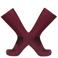 Chaussettes de cyclisme antidérapantes pour équipe de vélo, chaussettes de compression pour vélo de route, chaussettes de sport pour course en plein air