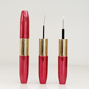 Contenedor de tubo de rímel de tubo de doble extensión de maquillaje vacío de Color personalizado Embalaje de botella de rímel 2 en 1 de doble cara - Product Image 1