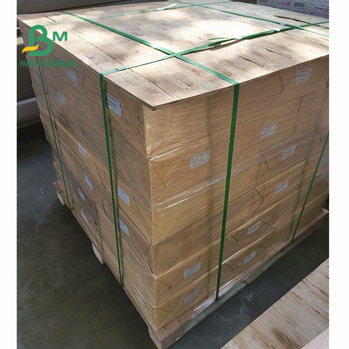 Uncoated Unbleached Recycled Pulp Kraft Paper 230gsm 250gsm 300gsm