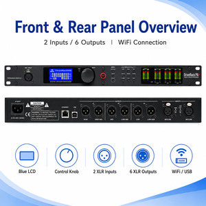 Processore Audio DSP Professionale DriveRack PA2 260 VENU360, Gestione Digitale degli Altoparlanti, Attrezzatura Audio Diretta dalla Fabbrica - Product Image 5