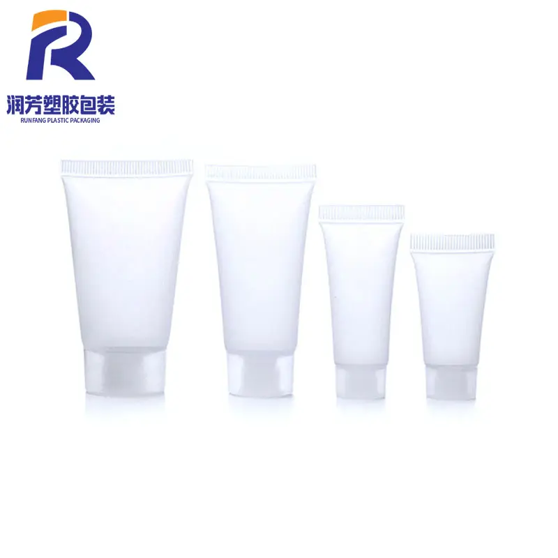 Eco-Friendly PCR PE Plastic Tubes Cosmetic Color Lotion Tube For Cosmetic Packaging