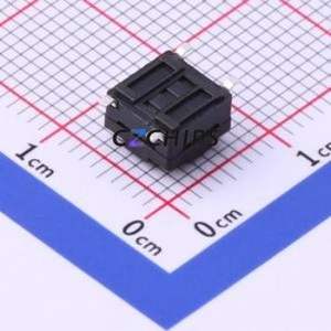 TS-1010S-A1B3-C2D2 Tactile Switch SMD-4P,6.2x6.2mm Switch Single Pole Single Throw Round Button 2.5N Vertical Mount - Product Image 2