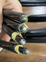 Kabel Serat Optik ADSS Luar Ruangan FTTH 100M 200M Span 8 12 24 48 96 2 Core Mini ADSS ASU Kabel Drop Optik Udara 1KM 2KM