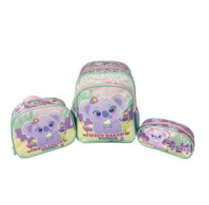 <span class=keywords><strong>Mochila</strong></span> de dibujos animados de <span class=keywords><strong>Koala</strong></span> al por mayor, <span class=keywords><strong>mochila</strong></span> escolar para niñas 3 en 1 con lentejuelas rosas, <span class=keywords><strong>mochila</strong></span> escolar para niños con bolsa de almuerzo, caja de lápices para niñas - Product Image 1