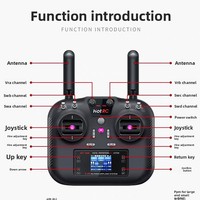 Nouvel émetteur RC HT-10A pour modèles réduits d'avions - Récepteur 10 canaux avec retour de tension pour voitures, bateaux et drones