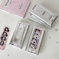 Siap Kirim Hadiah Kpop 1p 4cut Buku Koleksi Album Foto Strip Warna Metalik Perak 2x6 Photostrip Book