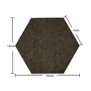 12包14 * 13英寸办公室面板防火防水织物隔音板办公室