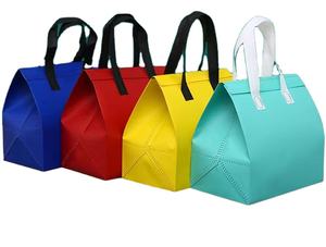 Sac isotherme réutilisable personnalisé avec logo, imperméable, en non-tissé, avec isolation en feuille d'aluminium pour le stockage des aliments froids - Product Image 2