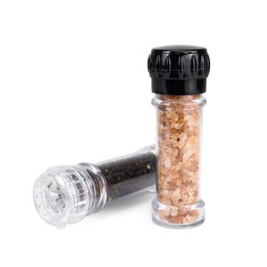 Best Seller Custom PC Salt <span class=keywords><strong>Pepper</strong></span> <span class=keywords><strong>Mill</strong></span> Qualidade Tempero Jar Cor personalizada Plastic Grinder Garrafa personalizada Sal Pimenta - Product Image 6