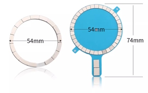 Vente en gros de matériaux magnétiques permanents N52 Disque magnétique en néodyme sans fil pour Iphone <span class=keywords><strong>Magesafe</strong></span> - Product Image 3