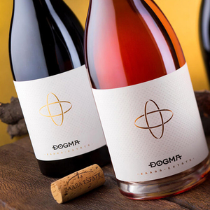 Étiquette de vin rouge personnalisée feuille d'or textuelle logo en relief autocollant UV Champagne Win - Product Image 5