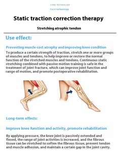 Máy tập phục hồi chức năng khớp gối, thiết bị trị liệu chi dưới <span class=keywords><strong>CPM</strong></span>, máy tập duỗi và uốn cho phòng khám phục hồi chức năng - Product Image 6