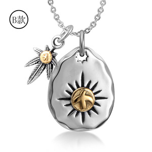 Eagle Pendant <b>Necklace</b> Stainless Steel Gold Tone Animal Zodiac Bezel Setting Gift SP553 - Product Image 3