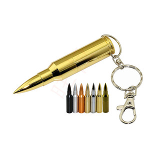 Gitra Vàng Bạc Bullet USB Flash Drive Bullet Drive 8Gb 16Gb 32Gb 64Gb 128GB Logo - Product Image 3