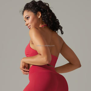 Sujetador Deportivo Ecológico XL con Logotipo Frontal, Transpirable, Elástico en Cuatro Direcciones, Sin Varillas, Soporte Medio, Acolchado, para Running, Fitness y Yoga - Product Image 3