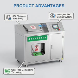 Machine de compostage des déchets alimentaires écologique, <span class=keywords><strong>composteur</strong></span> électrique pour l'élimination des déchets organiques domestiques - Product Image 6