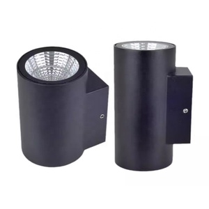 Lampada <span class=keywords><strong>da</strong></span> <span class=keywords><strong>parete</strong></span> <span class=keywords><strong>a</strong></span> <span class=keywords><strong>LED</strong></span> IP65 cubica 12W impermeabile superiore e inferiore, luce <span class=keywords><strong>da</strong></span> giardino <span class=keywords><strong>da</strong></span> <span class=keywords><strong>parete</strong></span> regolabile in alluminio - Product Image 6