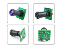 Özelleştirilmiş 2MP Piksel IMX385 Starlight Gece Görüşlü Düşük Işıklandırma USB Sürücüsüz 1080 Yüz Tanıma USB Kamera Modülü