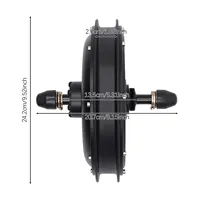 Kit de conversion de vélo électrique Waillynice 48V 1000W, roue arrière, moteur sans balais sans engrenage, 38-50 km/h pour ATV, quad, kart