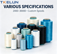 Cordón de Embalaje de Fibra UHMWPE de Alta Resistencia 1600D 1760dtex, Hilo de Amarre Industrial para Sujeción de Carga Pesada