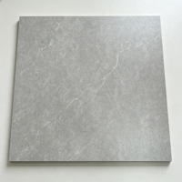 Carreaux de sol en porcelaine antidérapants de style industriel moderne 600x600mm avec surface satinée pour la maison, l'école, la villa