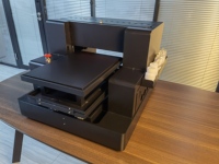 Printer Inkjet A3 DTG multifungsi, 2 dalam 1 langsung ke garmen & langsung ke kain untuk pencetakan kartu kaos L805 kepala Printer DTG