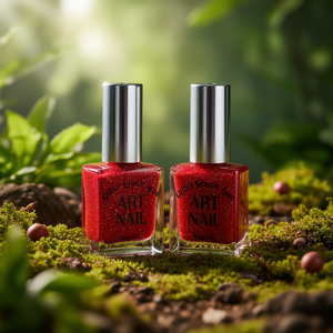Vernis à ongles Art Nail Glitter Queen Red 13ml avec un design artistique unique - Product Image 3